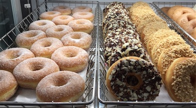 different kinds of doughnuts